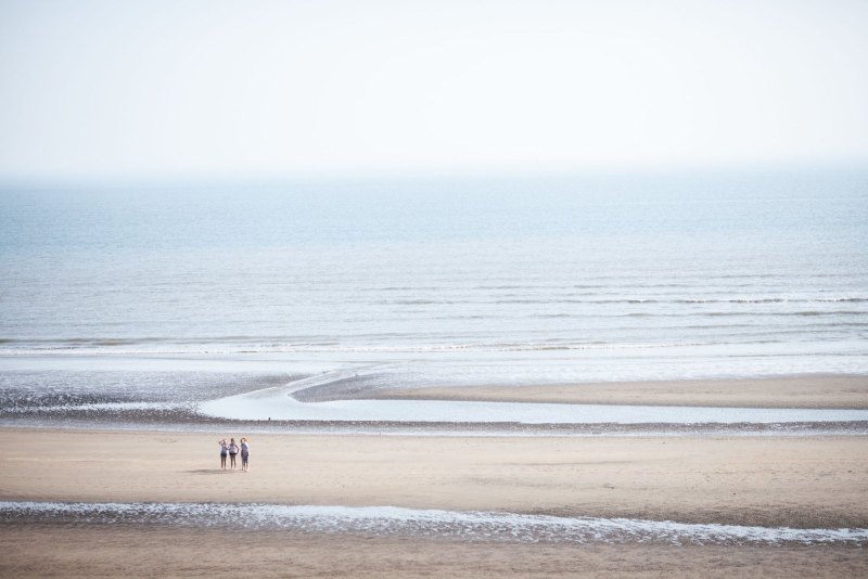 Summer on a Solitary Beach